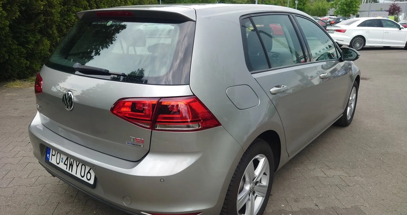 Volkswagen Golf cena 53000 przebieg: 95297, rok produkcji 2013 z Poznań małe 379